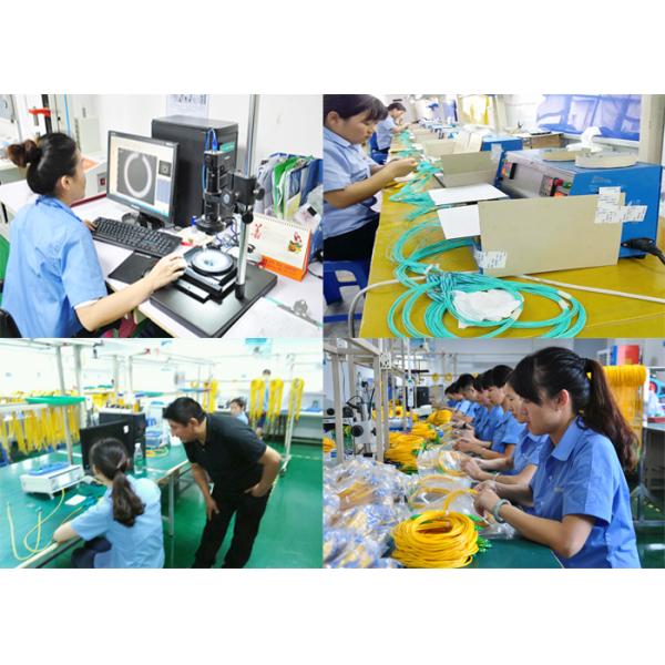 Кабель кабеля 8/12/24F MTP MPO хобота волокна MPO гибкого провода 12 соединителя OM3/OM4 MPO