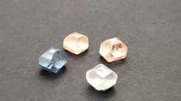 HPHT rose et bleu diamant brut couleur fantaisie prix d'usine laboratoire créé diamant