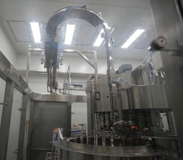 6万BPHのボトル水生産ラインのためのボトルラインのための高速PLC制御キャップ洗浄機