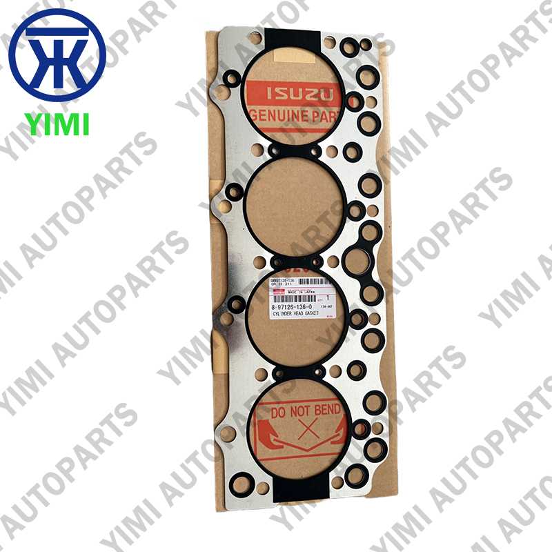 High-Quality Multi-Layer Steel (MLS) Cylinder Head Gasket with Leak-Proof Design for ISUZU 4BD2 Diesel Engine