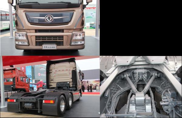 Dongfeng 6X4 480HP Tractor Head Truck With Cummins Engine  Emission Euro 4 , EuroV