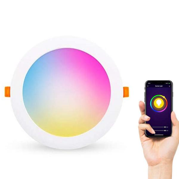 0-10V Dimmable RGBW LED Panel Light with 80-83Ra or 95-98Ra Color Rendering Index