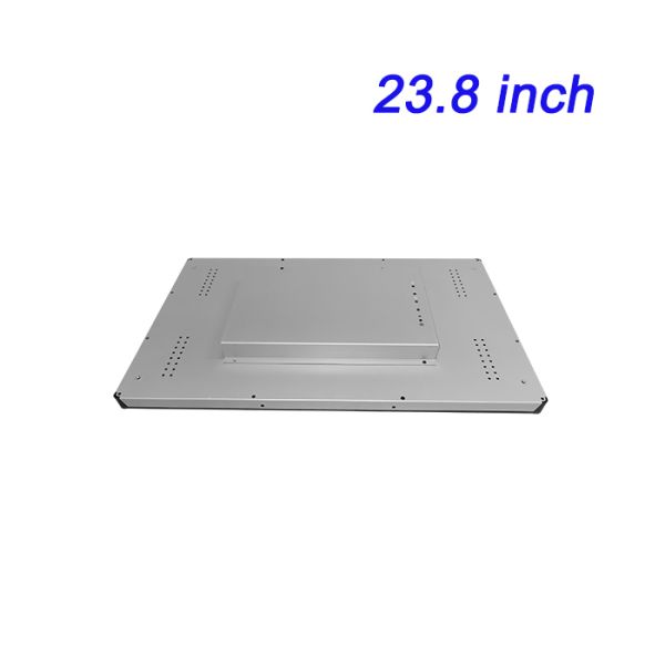 23.8 Inch Fully Enclosed Industrial Embedded Dustproof Horizontal Board Resistance TouchScreen LCD Monitor