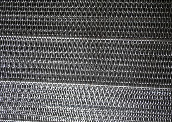 Stainless Steel Balanced Wire Mersh Conveyor Belt With Heat Resistance