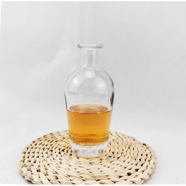 Tequila clara vacía 750 ml botella de vidrio de vodka de brandy para el logotipo del cliente aceptable