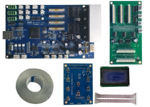 Placa principal do Inkjet da impressora da rede DX5 do gigabit única para a