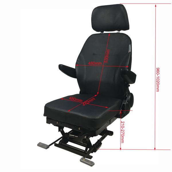 Asiento sencillo para minas asientos pavimentadores asientos del conductor