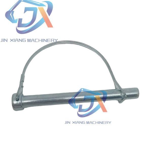 Excavator D-Type Steel Quick Release Fasteners Clevis Pin with Round Wire Lock Pull Ring Lock Catch and Spring Fasteners