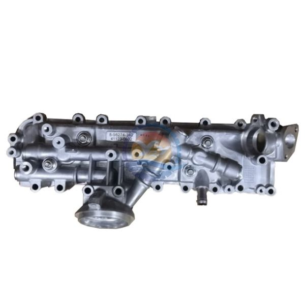 4JJ1 Oil Cooler Cover 8-98274342-0 8982743420 Suitable for Isuzu Engine 4JJ1 Oil Cooler Cover element