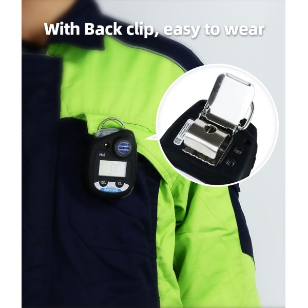 IECEX ATEX EMC Certified Portable O2 Gas Detector with High Accuracy and Easy Operation