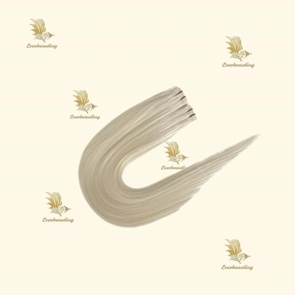 Customize Luxury Blonde Ombre Double Tape Hair Extensions for Salon Supply Tape-240403