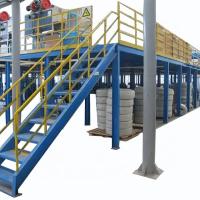 Plataforma de acero de almacén Mezanina de montaje fácil Estantes ajustables de trabajo pesado