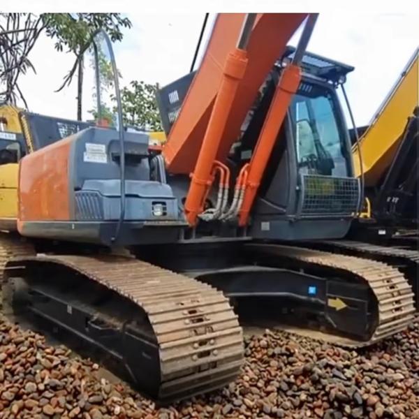 Usine d'occasion Hitachi 120 Excavateur Longue tige de creusement de la machine de construction de type Crawler