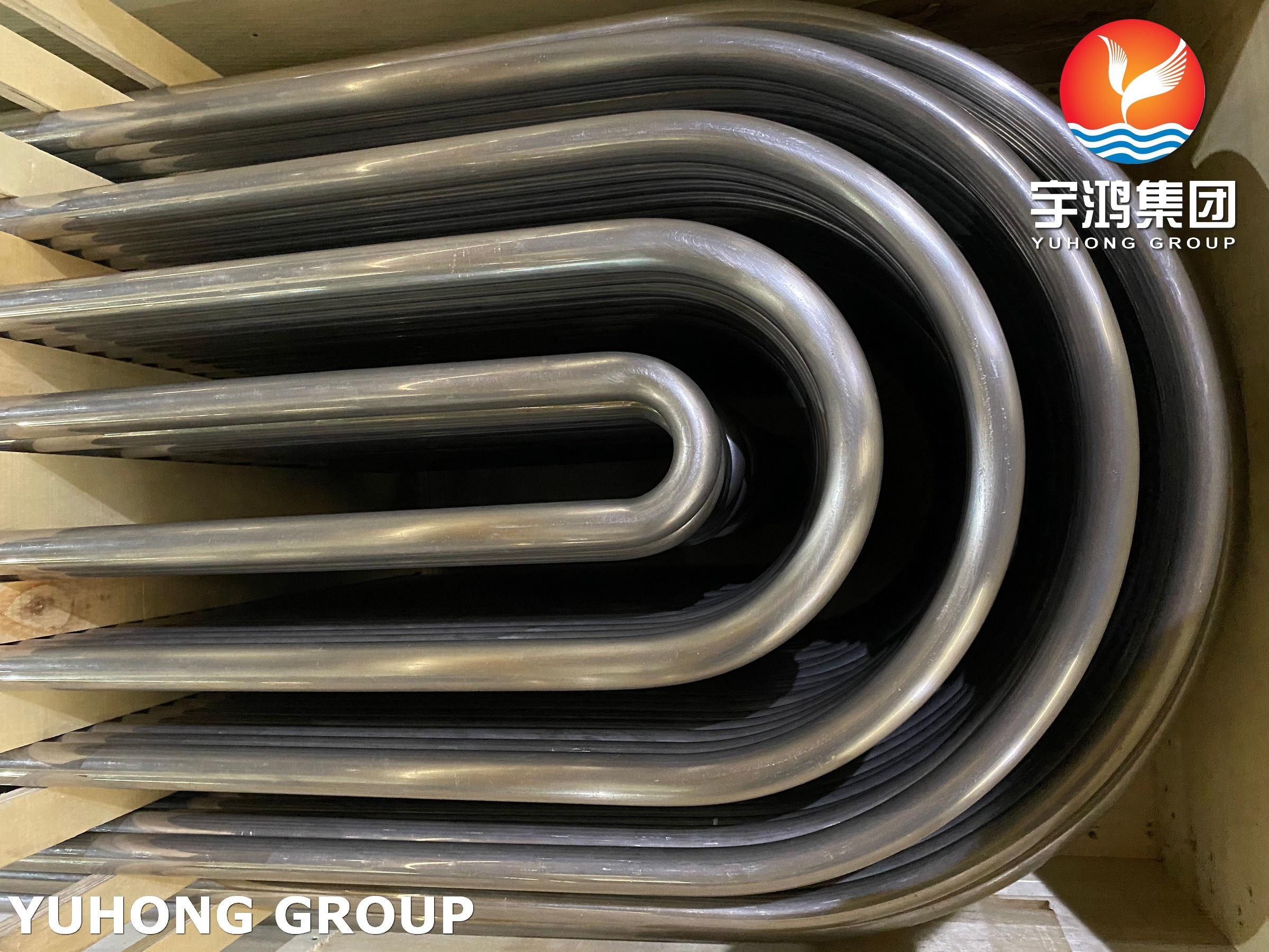 ASME SB163 UNS N04400 (Monel 400) U-Bend Seamless Tube for Heat Exchanger