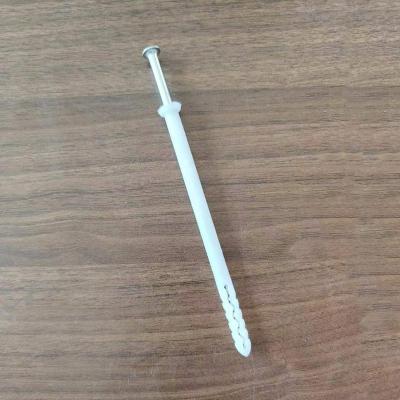 Red And Yellow Nylon Expanding Plastic Anchor Screws For Wall And Ceiling Mounting