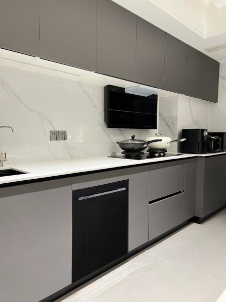China Modern Simple Houses Furniture Design Custom Cupboard Kitchen Cabinets