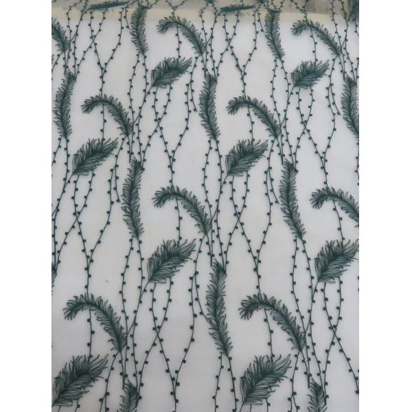 Bluebird‘s feather lightweight breathable embroidery for lady dress or garment