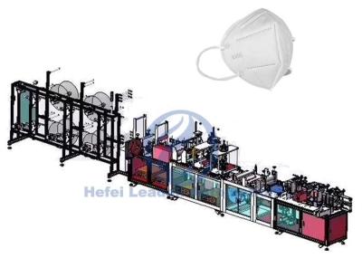 KN95 Cup Mask Making Machine / Fully Automatic Face Mask Production Line