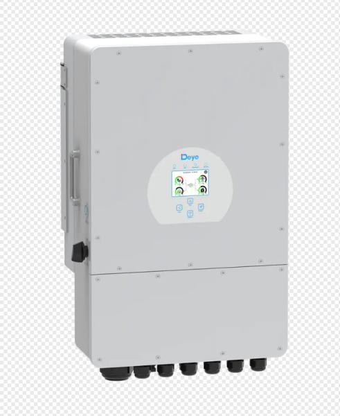 Baixo inversor híbrido trifásico da bateria 8KW da tensão fora do híbrido 2 MPPT da grade