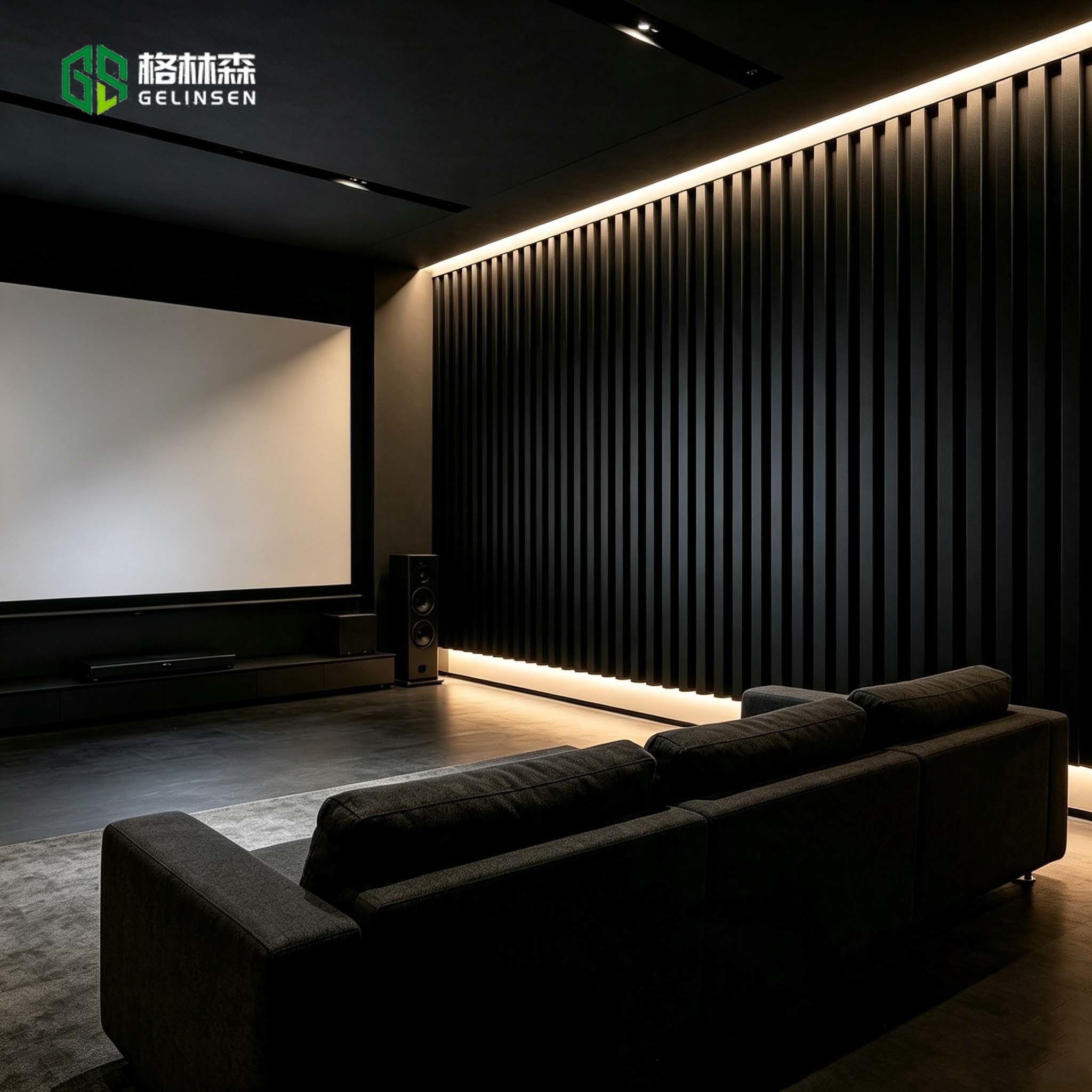 Solid PVC Fluted Wall Panel 150*17mm Eco-friendly Custom Length for Full-Wall Coverage