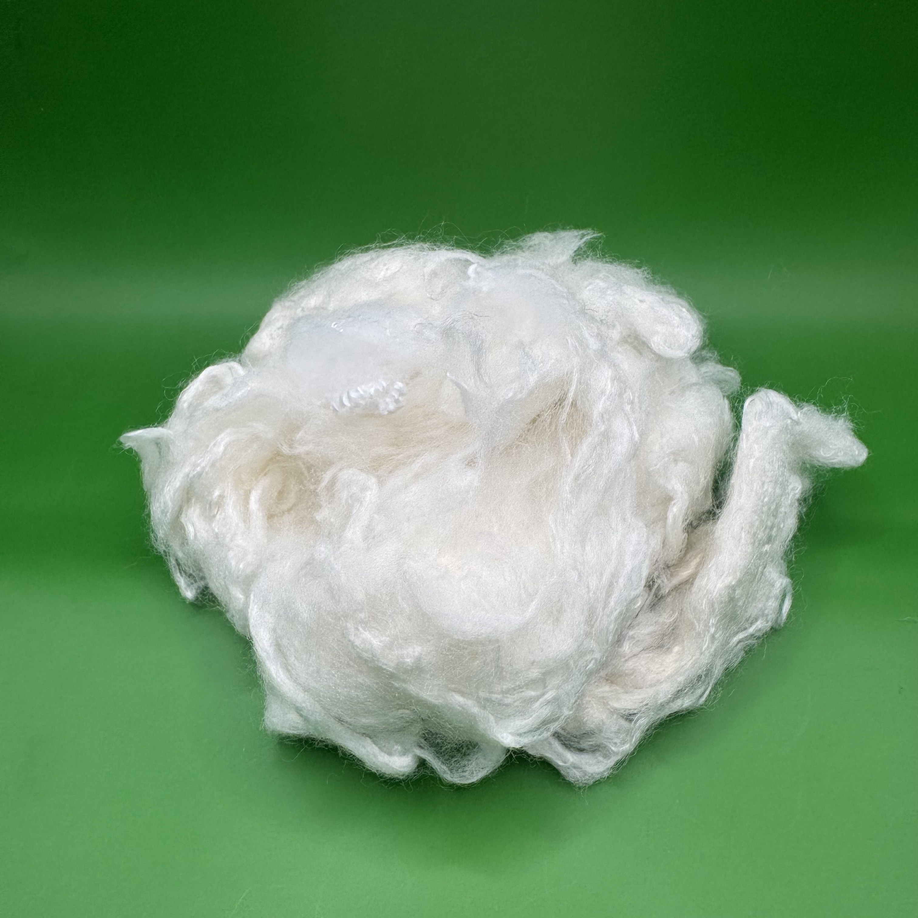 Factory Supply 5D 102mm Viscose Staple Fiber Raw White Solid VSF for Felt Production Custom Denier and Cut Length