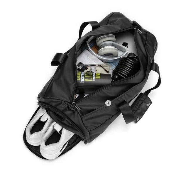 OEM Carry On Travel Bag Waterproof Fitness Bag Dry Wet Separation Exercise Handbag