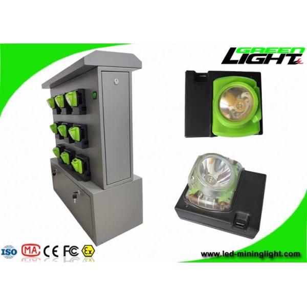 Double Side Charger Racks Cordless Mining Cap Lights 18 Units For GLC-6 Series