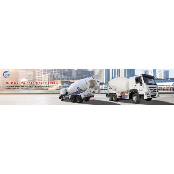 Carbon Steel Cargo Box Hydraulic Steering Concrete Mixer Truck for Smooth Operation