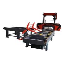 Serrería de madera hidráulica automática de la banda, máquina hidráulica del molino de la sierra de cinta del registro de la automatización