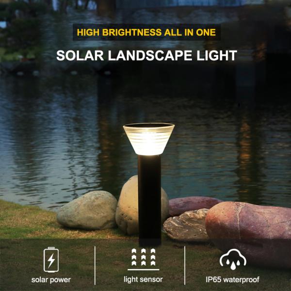 800MM 7w Solar Powered Security Lights Home Decorative Garden Landscape