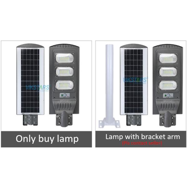 SMD 5730 Solar Powered Street Lights IP65 Waterproof For Garden Street Lighting