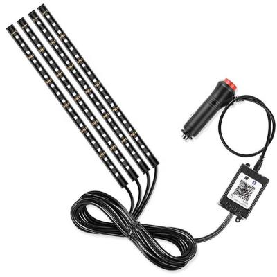 SMD 5050 RGB Modified Car Lights Lamp LED Car Interior Decoration Atmosphere Light