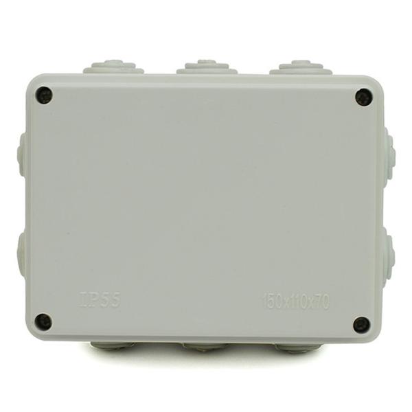 CCTV Camera Monitor Distribution Waterproof Cable Junction Box with PG21 Connectors