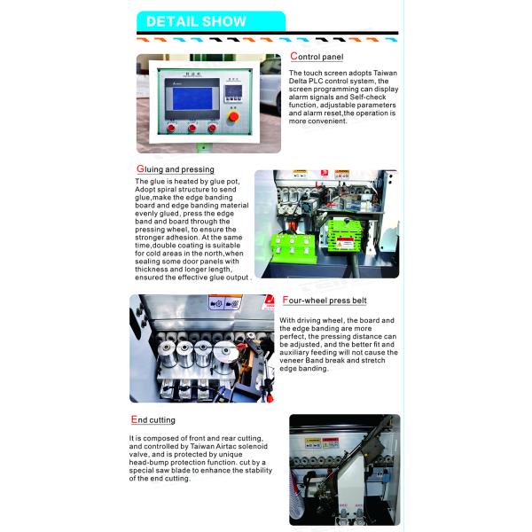 SKDT465 Edge Banding Machine from KDT with Fully Automatic Working Methods and 0.6Mpa