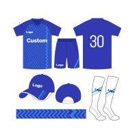Camiseta respirável Team Football Jersey customizável de Wicking da umidade das telas superiores