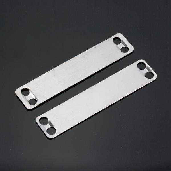 316 SS Cable Tag Plate Gravure Printing Laser Printing Metal Cable Labels Marker