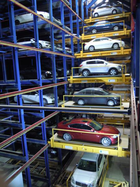 Automatic Hydraulic / Motor Drive Car Parking System With 3200kg Lifting Capacity
