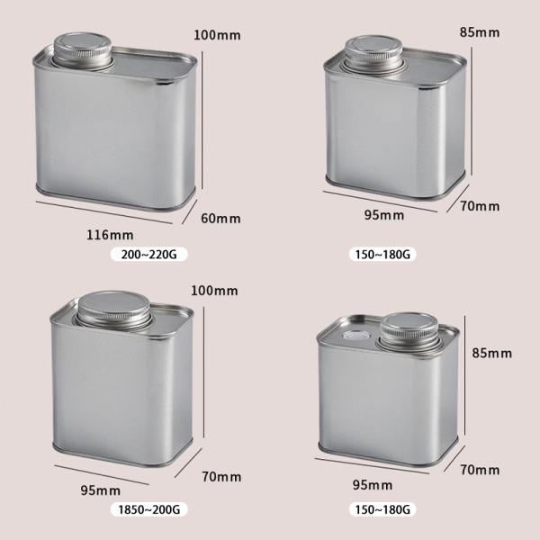 Cylindrical Empty Coffee Tin Can Containers For Coffee Storage