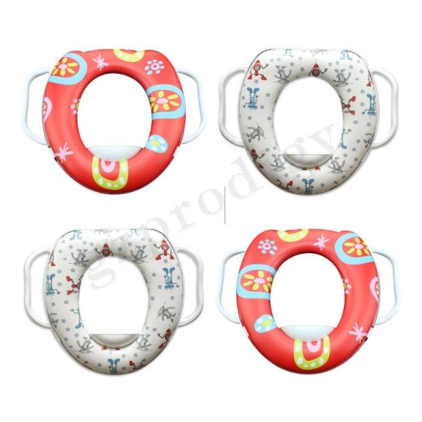 Universal Fit Kids Potty Training Seat Oval Toilet Seat Cushion