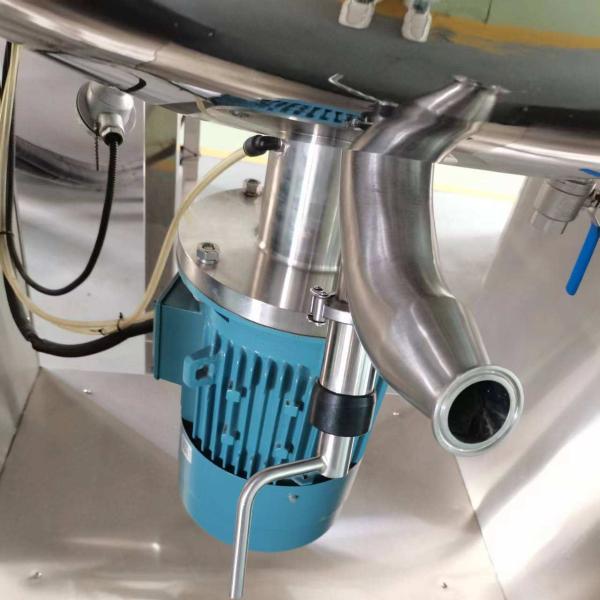 Máquina emulsionante al vacío fija de acero inoxidable 500L para productos químicos diarios