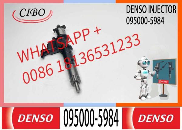 Neutral And New Common Rail Fuel Injector 095000-5984 For HI-ON 6WF1 6UZ1 Engine 8-97603099-3