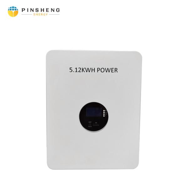 Pinsheng novo design Bateria de íon de lítio montada na parede 48V 100Ah 200ah 5Kwh 10Kwh Powerwall Lifepo4 Baterias de armazenamento de energia solar