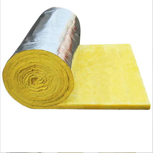 Glass Wool Blanket Insulation with A1 Fire Rating, 10-48 kg/m³ Density, and 0.7-0.9 Sound Absorption for Thermal and Acoustic Protection