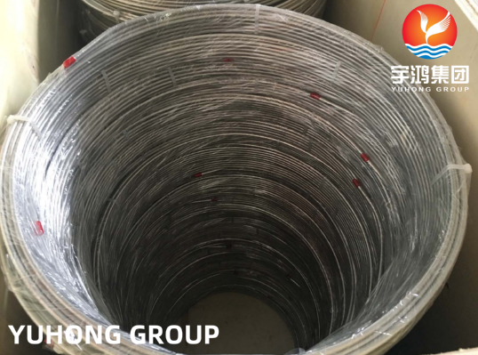 ASTM A269 TP316L, 1.4404 Seamless Stainless Steel Coil Tube, Bright Annealed Tube