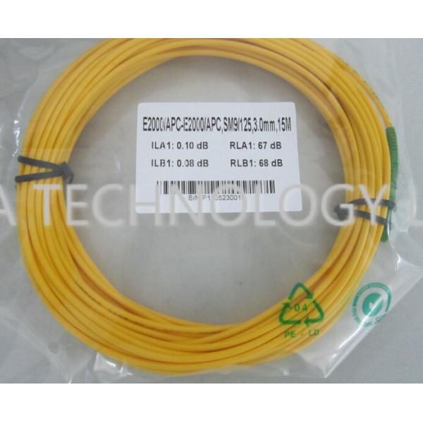 Телекоммуникации 100% фабрики FTTH E2000/APC - гибкий провод оптического волокна MU FC LC