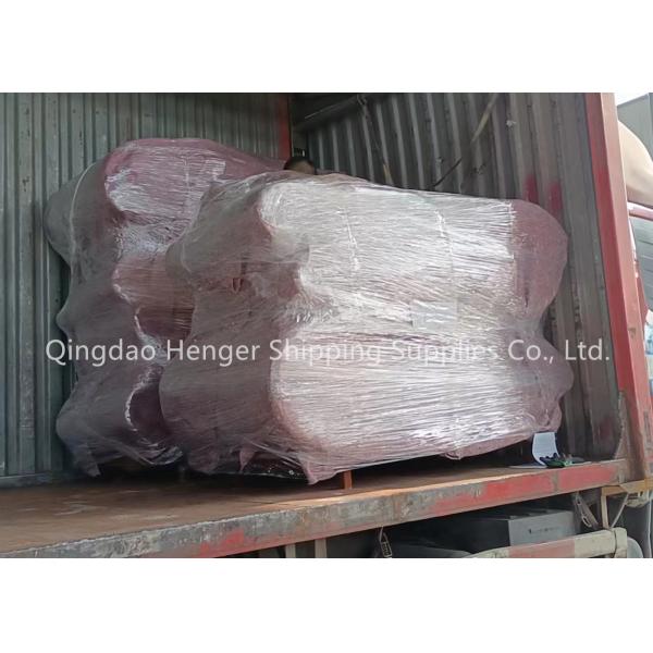Natural Rubber Marine Ship Launching Airbag Inflatable Anti Explosion