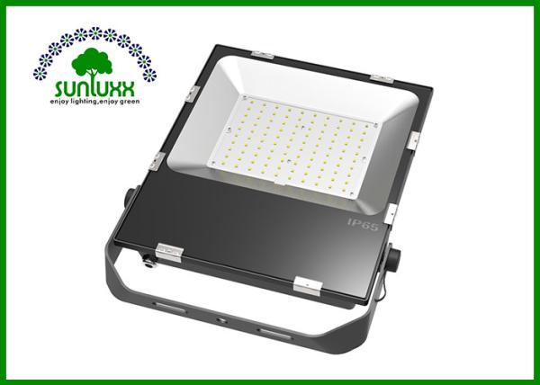 Garden Lighting 150 Watt LED Flood Lamp 130LM/W High Efficiency With Black Bracket