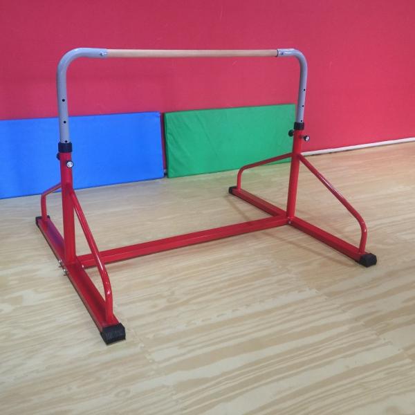 High / Low Indoor Gymnastics Equipment Bars With Eco Friendly Steel Material