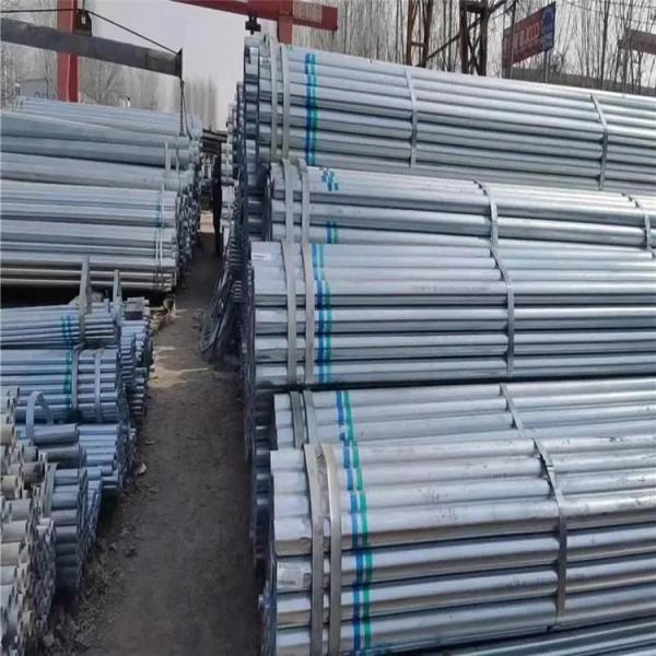 Typically 370 to 700 MPa Tensile Strength Galvanized Steel Tubing Pipe Welded Joining Method Performance in Various Engineering Uses