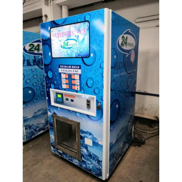 Self Service 3P 3500w Automatic Ice Making Storage Freezer
